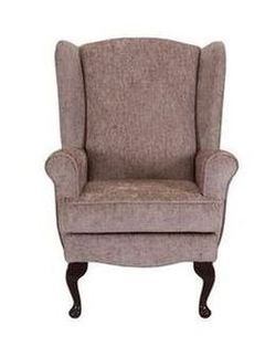 Carrington Fabric Chair - Mink